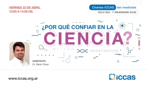 Serie 2022 de Charlas ICCAS del mediodía: ¿Por qué confiar en la ciencia?